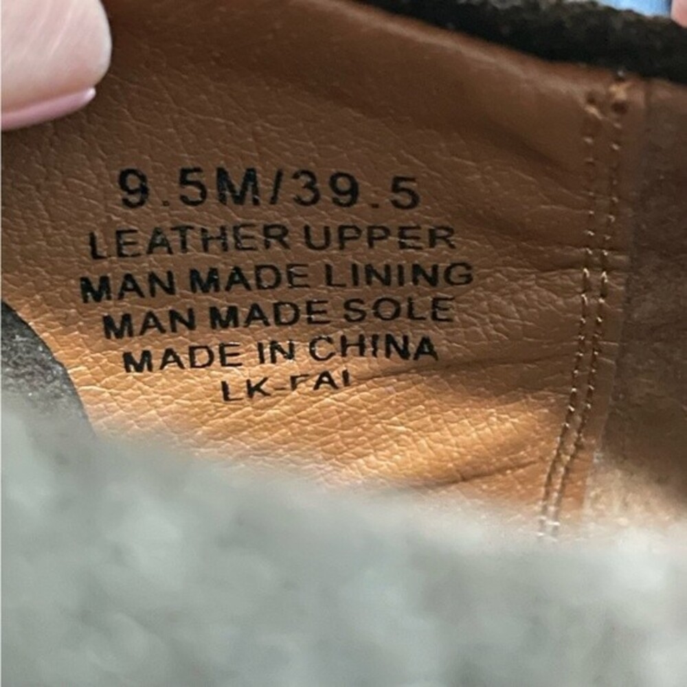 Lucky Brand LK-FAI Dark Brown Suede Booties Size 9.5‎ Excellent Condition - Picture 7 of 9